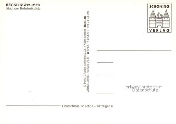 Recklinghausen Westfalen Propsteikirche Sankt Peter Rathaus – Bild 2