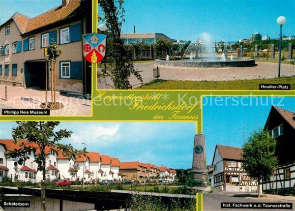 Friedrichsdorf Taunus Philipp Reis Museum Houiller Platz Sch?