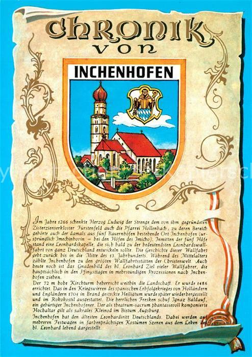 Inchenhofen Kirche Chronik
