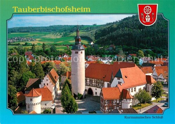 Tauberbischofsheim Fliegeraufnahme Kurmainzisches Schloß