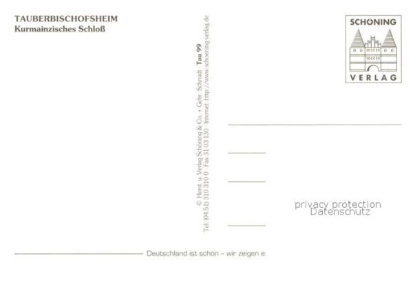 Tauberbischofsheim Fliegeraufnahme Kurmainzisches Schloß – Bild 2