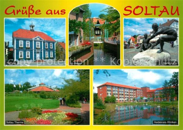 Soltau Rathaus Hagen Marktstrasse Therem Heide