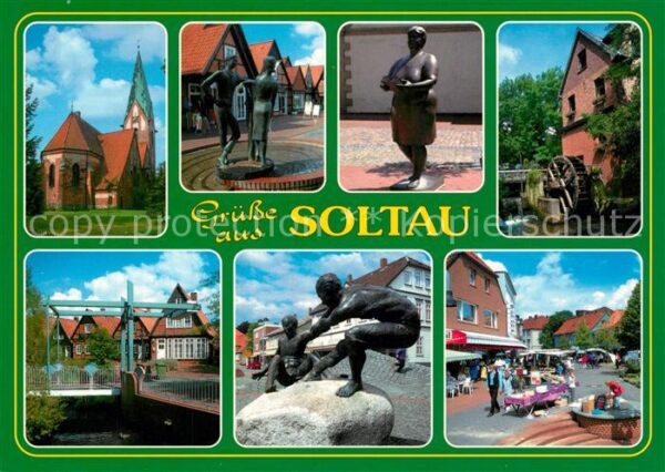 Soltau Skulpturen Brücke