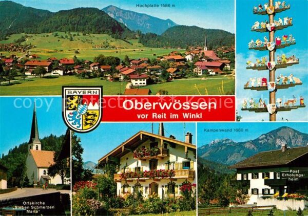 Oberwoessen Hochplatte Post-Erholungsheim Bäckerei