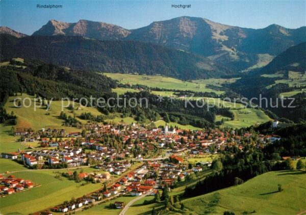 Oberstaufen Fliegeraufnahme