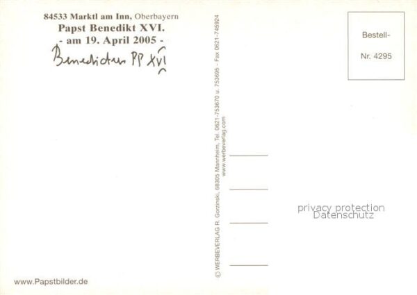 Marktl Inn Geburtshaus von Pabst Benedikt – Bild 2