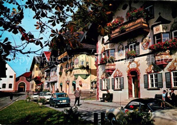 Markt Neubeuern Bemalte Häuser