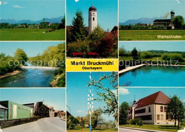 Bruckmuehl Rosenheim Weihenlinden Freibad Maibaum