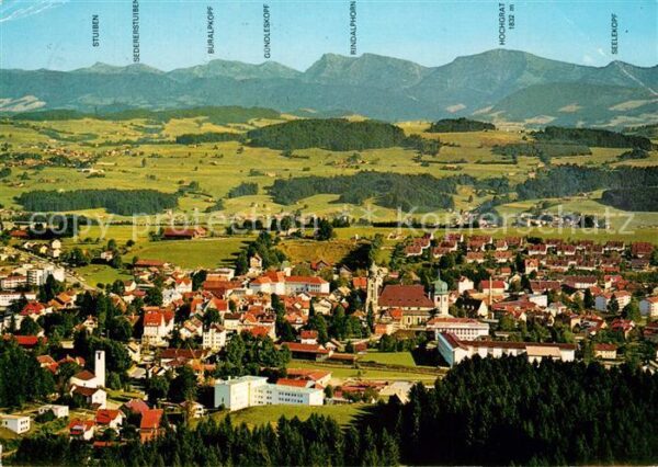 Lindenberg Allgaeu Fliegeraufnahme