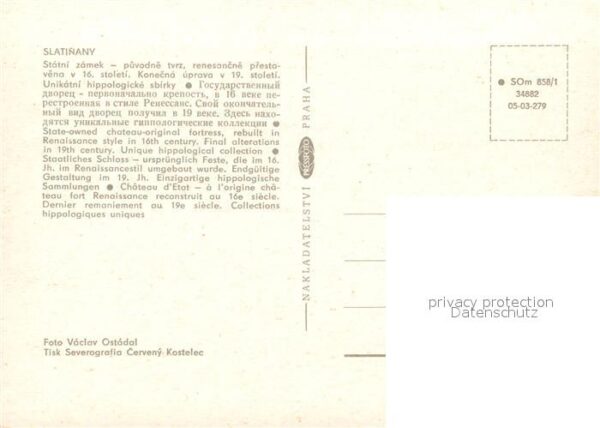 Slatinany Zamek Schloss – Bild 2