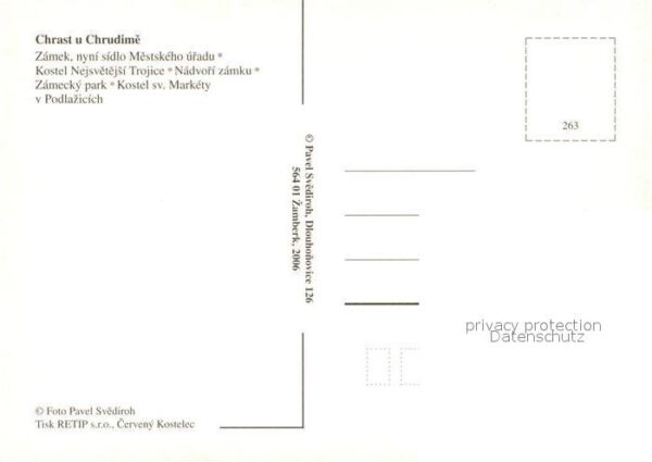 Chrast und Chrudime Zamek Schloss – Bild 2