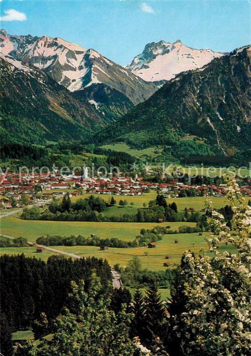 Oberstdorf mit Fürschiesser und Kratzer