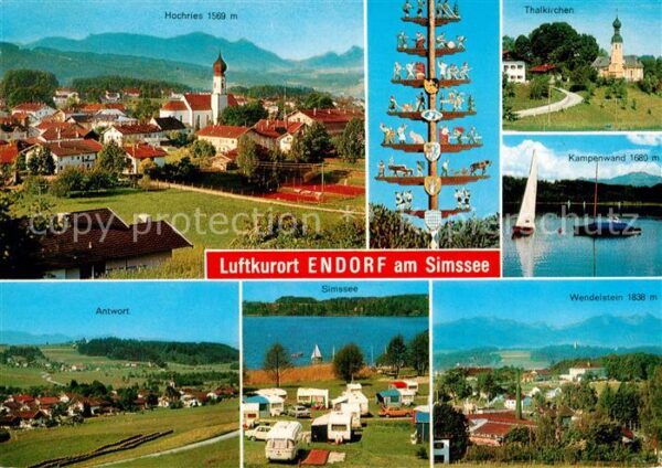 Endorf Bad Maibaum Camping Wendelstein Kampenwand