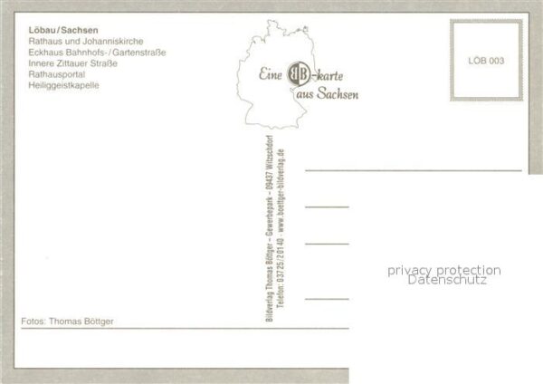 Loebau Sachsen Rathaus Johanniskirche Gartenstrasse Zi – Bild 2