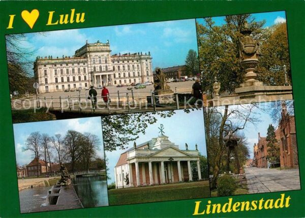 Ludwigslust Barockschloß Schloßpark Kaskaden Stift-