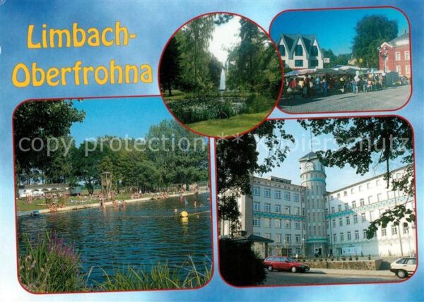 Limbach Oberfrohna Naturbad Stadtpark Markt Turmpassage