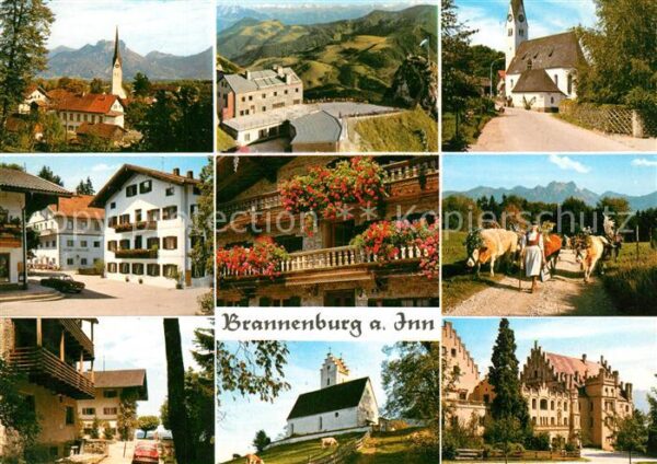 Brannenburg Kühe Tracht Kirchn Heuberg Schloß