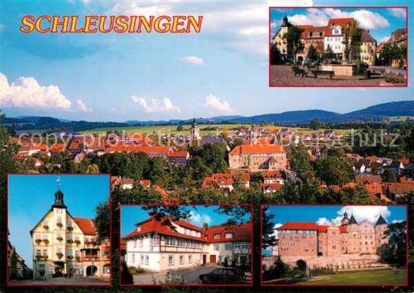 Schleusingen Wilhelm-Augusta-Stift Schloß-Bertholdsb