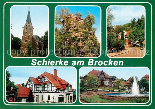 Schierke Harz Kirche Schnarcherklippen Kirchberg Kurp