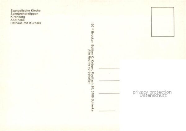 Schierke Harz Kirche Schnarcherklippen Kirchberg Kurp – Bild 2