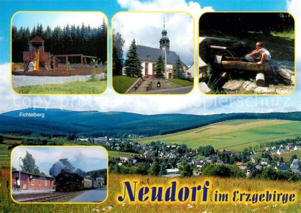 Neudorf Erzgebirge Spielplatz Vierenstrasse Crottendorfer-