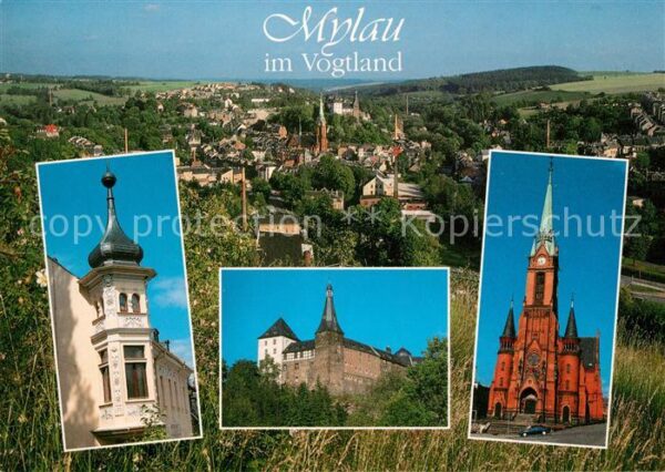 Mylau Erker der Schloßapotheke Burg
