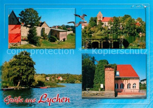 Lychen Kirche Seepartie