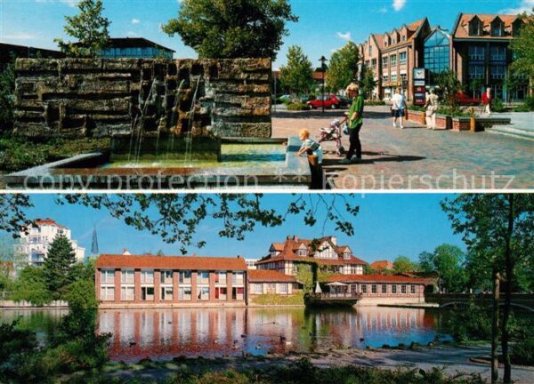 Uelzen Lueneburger Heide Kunst Brunnen Ratsteich