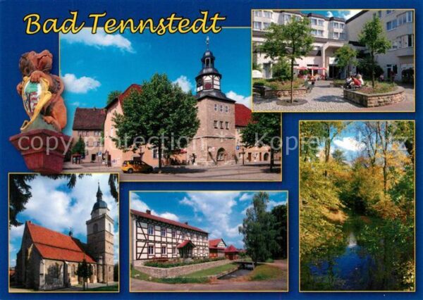 Bad Tennstedt Brunnenl?we Rathaus Median Klinik Trini