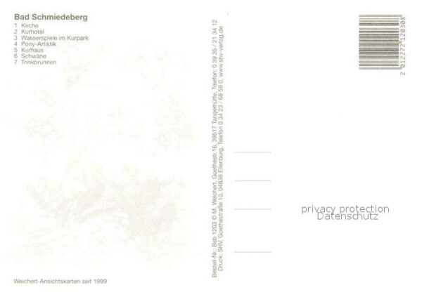 Bad Schmiedeberg Kirche Kurhotel Wasserspiele Kurpark Po – Bild 2