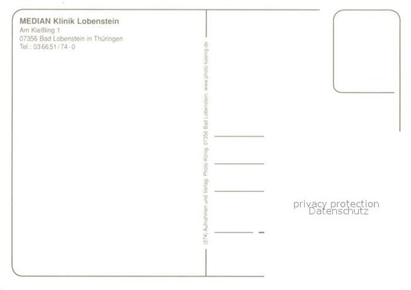 Bad Lobenstein Thueringen Median Klinik – Bild 2