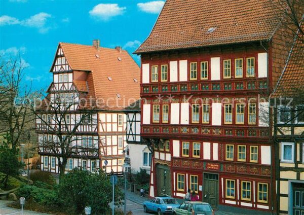 Duderstadt Fachwerkzeile Obere Marktstra?e Maysche
