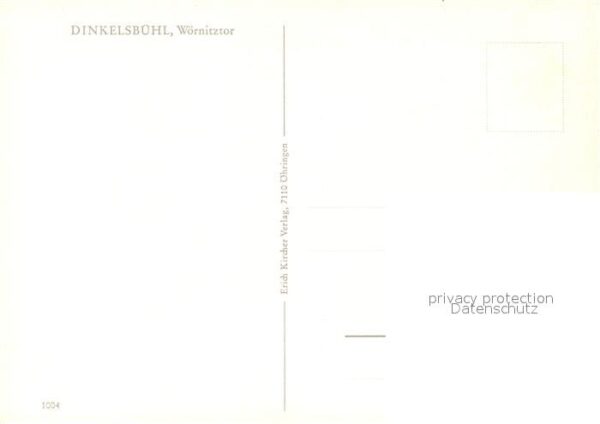 Dinkelsbuehl W?rnitztor – Bild 2