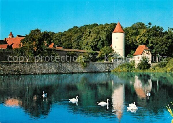 Dinkelsbuehl Gaulweiher Faulturm