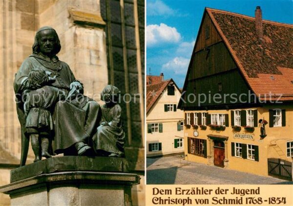 Dinkelsbuehl Erz?hler der Jugend Christoph von Schmi