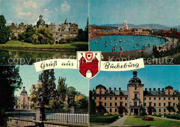 Bueckeburg Residenzschloss Bergbad Schlossbr?cke
