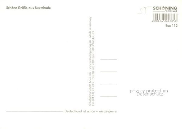 Buxtehude Hafen Denkmal Kirche Kanal – Bild 2