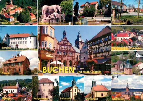 Buchen Baden B?digheim Hainstadt Hettingen Oberneudo