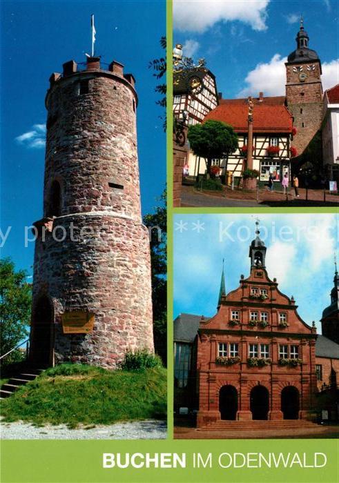 Buchen Baden Wartturm Rathaus