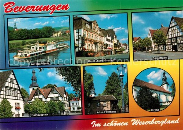Beverungen Weser Hotel Stadt Bremen Altes F?hrhaus