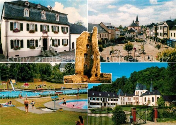 Wadern Schwimmbad Rathaus Schloss Dagstuhl Sch