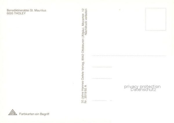 Tholey Theley Benediktinerabtei Sankt Mauritius Schaf – Bild 2