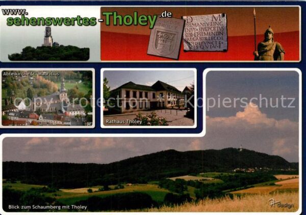 Tholey Theley Abteikirche Sankt Mauritius Rathaus Sch