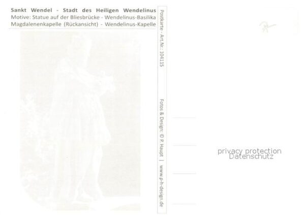 Wendel St Heiliger Wendelinus Wendelinus Basilika – Bild 2