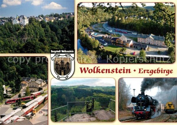 Wolkenstein Erzgebirge Schloss Stadt Wolkensteiner Zughotel Ba