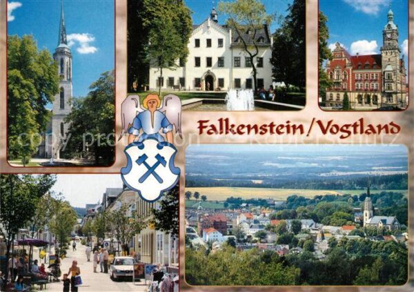 Falkenstein Vogtland Kirche Zum heiligen Kreuz Heimatmuseum