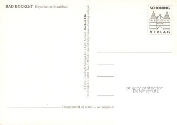 Bad Bocklet von Hutten Straße Wandelhalle Kurmittel – Bild 2