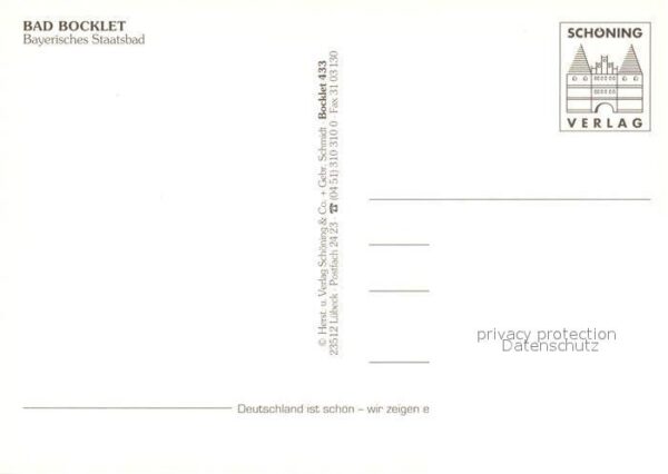 Bad Bocklet Fliegeraufnahme Hauptstraße Brunnenhaus – Bild 2
