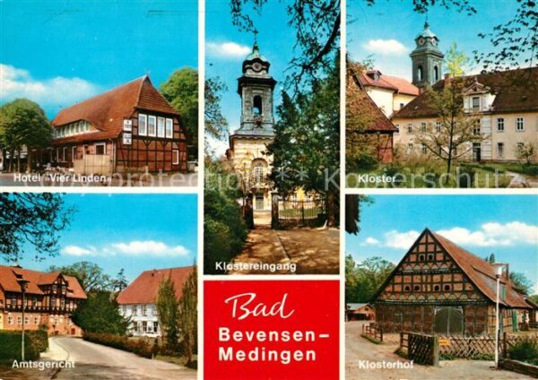 Medingen Bad Bevensen Hotel Vier Linden Kloster Klostereingan