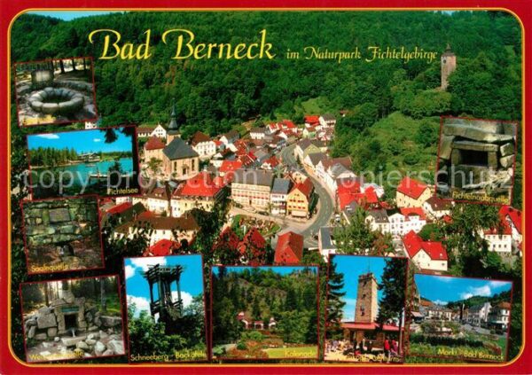 Bad Berneck Fichtelnaabquelle Fichtelsee Saalequell